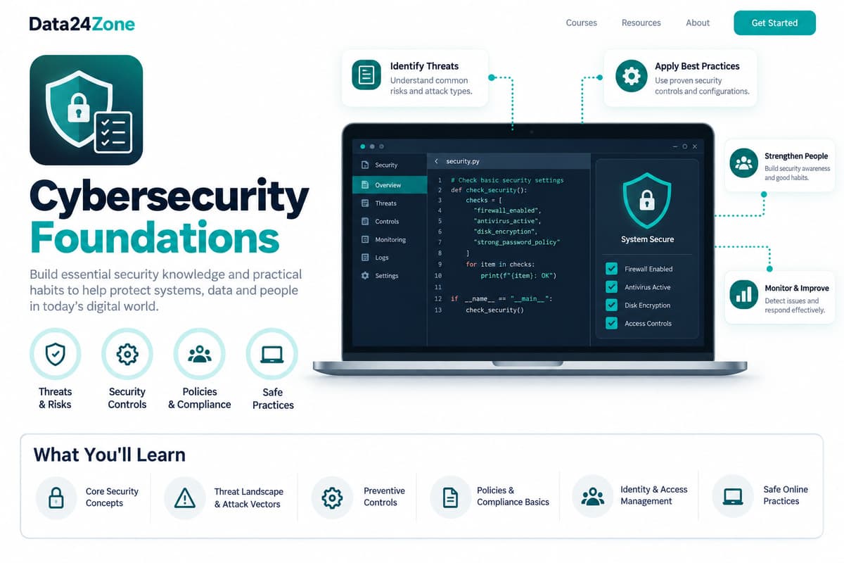 Cybersecurity Foundations