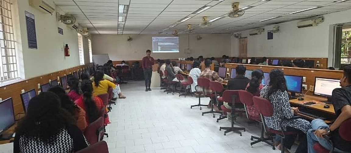 Full-Stack Development workshop at CMS College